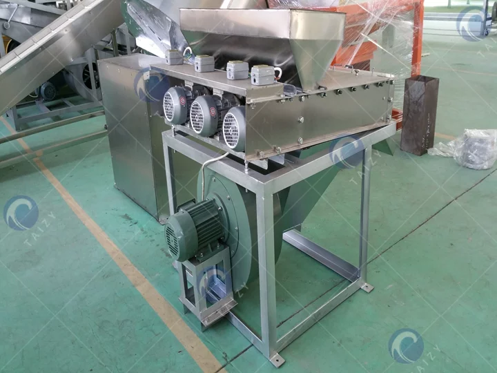 groundnut peeling machine