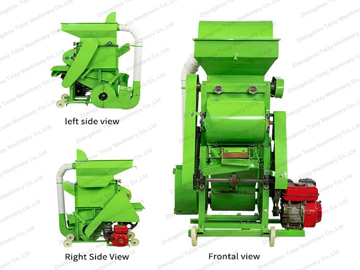 peanut sheller machine