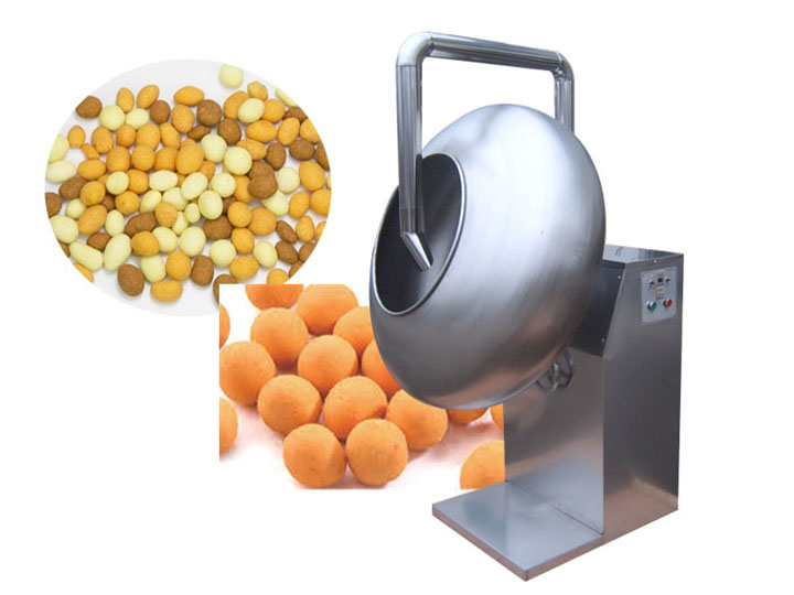 coated peanut machine